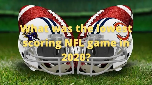 What is the lowest scoring NFL game - Best For Player