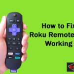 how to fix roku remote not working